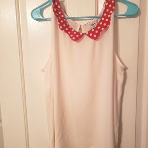Lauren Conrad x Disney Minnie Mouse Blouse